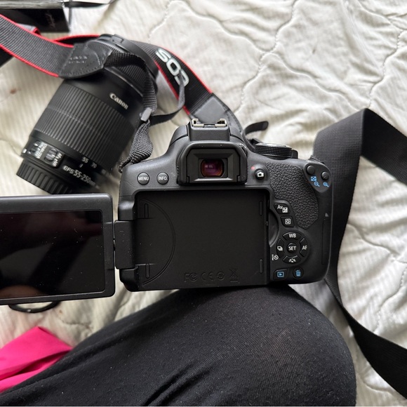 Canon Black Digital Camera with Zoom Lens Kit